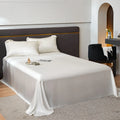 Axyaa 800TC Tencel Eucalypt Queen Sheet Set, Cool Silky Bedding with Pillowcase