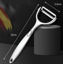 Axyaa Stainless Steel Paring Knife - Zinc Alloy Fruit and Melon Peeler