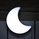 Axyaa Moon Night Light Plug Wall Cute Baby Nursery Lamp LED Nightlight