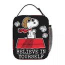 Axyaa Cartoon Dog Lunch Bag: Cute & Insulated Thermal Cooler Box