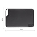 Axyaa Double-Sided Antibacterial Cutting Board, Anti-Slip Plastic, Fruit Sticky Board