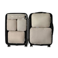 Axyaa Compression Packing Cubes Set of 6 - Waterproof Travel Clothes Organizers