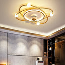 Axyaa LED Chandelier Ceiling Fan Lights for Modern Home Decor
