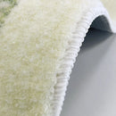Axyaa Nordic Green Plush Area Rug | Soft Fluffy Lounge Carpet for Bedroom & Living Room