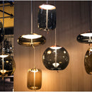 Axyaa Glass Pendant Light: Modern LED Lamp for Dining Rooms, Bedrooms, and Bar Counters