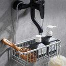 Axyaa Aluminium Bathroom Shower Shelf Shampoo Holder Organizer Basket Storage