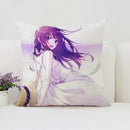 Axyaa Anime Pillow Covers for Sofa, Car, or Sleeping Pillows - 50x50 Decorative Cushion Cover