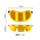Axyaa Cartoon Ceramic Fruit Bowl Kids Cutlery Set Kitchen Utensils Unique Dinner Plate