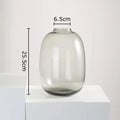 Axyaa Glass Vase Desk Decoration Flower Arrangement Hydroponics Room Decor