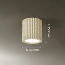 Axyaa Nordic Cream Ceiling Chandelier LED Light for Home Decoration