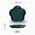 Axyaa Petal Dim Sum Dish - Luxury Small Cake Plate for Afternoon Tea