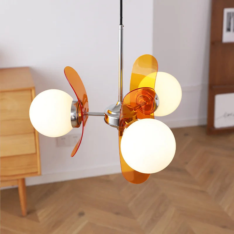 Axya Acrylic Beans Pendant Lamp for Home Décor.