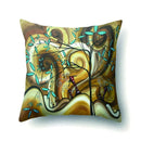 Axyaa Retro Floral Pillow Case 45x45cm