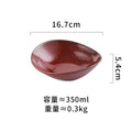 Axyaa Ceramic Irregular Bowl Set for Molecular Cuisine and Desserts