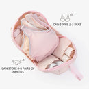 Spherical Axyaa Lingerie Storage Bag - Compact Underwear Travel Organizer