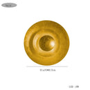 Axyaa Luxury Gold Disc Chandelier for Living Room & Dining Room