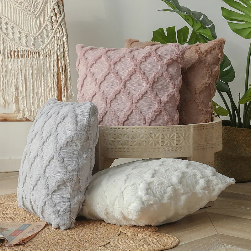 Axyaa Nordic Pillow Cover 45x45cm for Sofa, Home Decor, Living Room