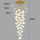 Axyaa Staircase Chandelier Pendant Light for Modern Home Decor & Indoor Lighting
