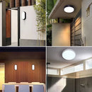 Axyaa Waterproof LED Ceiling Lamp, Outdoor Ceiling Light, Oval/Round Wall Sconce