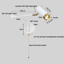 Axyaa Rotatable LED Swing Arm Wall Lights for Home Decor & Lighting