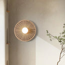 Axyaa Wabi Sabi Style Fan Wall Light for Living Room Bedroom Decor