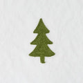 Axyaa Christmas Tree Sheer Tulle Voile Drapes Embroidered Window Screen × 1