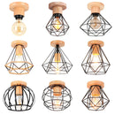 Axyaa Industrial LED Ceiling Lights: Kitchen Living Room Bar Lighting Fixtures