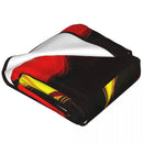 Axyaa Vintage Warm Flannel Blanket for Home & Restaurant - Spring/Autumn