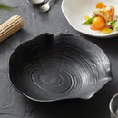 Axyaa Ceramic Tree Salad Bowl Cold Dish Plate for Western Food, Hotel & Restaurant