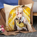 Genshin Impact Anime Pillowcase Cushion Cover 45x45 for Sofa - Axyaa