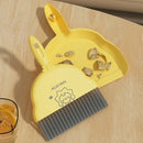 Axyaa Mini Broom & Dustpan Set: Household Sweeping Brush with Garbage Shovel
