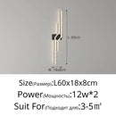 Axyaa Modern Crystal LED Wall Lamp for Bedside TV Backdrop, Hallway, Staircase Lighting