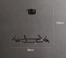 Axyaa LED Pendant Light Chandeliers for Modern Home Decor and Dining Room Lighting