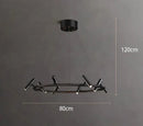 Axyaa LED Ring Pendant Light Chandeliers for Modern Living and Dining Room