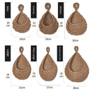 Axyaa Hanging Wall Basket Organizer for Kitchen Garden Storage
