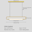 Axyaa LED Kitchen Pendant Lights: Modern Chandelier for Living Room Decor