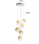 Axyaa Salon Chandelier Pendant Light Ceiling Lamp Fancy Dining Room Indoor Lighting