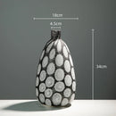 Axyaa Polka Dot Glass Vase Terrarium Hydroponics Flowerpot Home Decor
