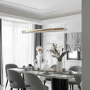Axyaa Glass Pendant Light: Modern Minimalist Art Shadow Design