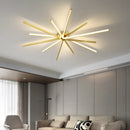 Axyaa Copper Gold LED Ceiling Lamp for Living Room Bedroom Study Lighting