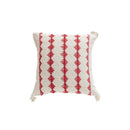 Axyaa Christmas Embroidery Cotton Linen Throw Pillowcase Geometric Cushion Covers