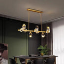 Axyaa Modern LED Chandeliers for Dining Room Pendant Lights, Indoor Ceiling Hanging Lamps