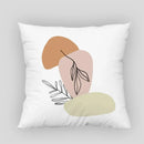Nordic Fruit Leaf Pillowcase by Axyaa: Modern Abstract Art for Home Living