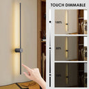Axyaa 360° Rotatable LED Wall Sconce, Touch Dimmable & Adjustable Brightness