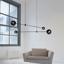 Axyaa Geometric Lines Pendant Light for Living Room & Restaurant