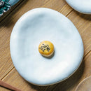 Axyaa Matte Stone Steak Plate French Western Food Tableware