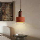 Axyaa Retro LED Dining Table Light - Small Round Modern Pendant Lamp