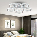 Axyaa Crystal Remote Control Ceiling Chandelier Pendant Light Fixture