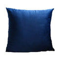 Blue Velvet Cushion Cover for Stylish Home Decor by Axyaa