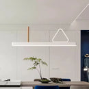 Axyaa Nordic Cream Eye Protection Pendant Light: Simple Modern LED Dining Room Fixture
